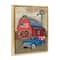 Stupell Industries Vintage Americana Barn Floater Framed Art